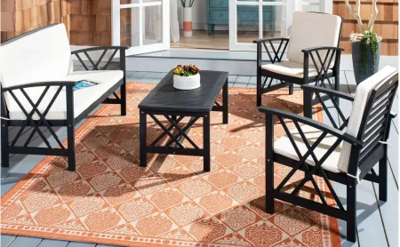Bryce 4-pc. Patio Set in Taupe by Safavieh