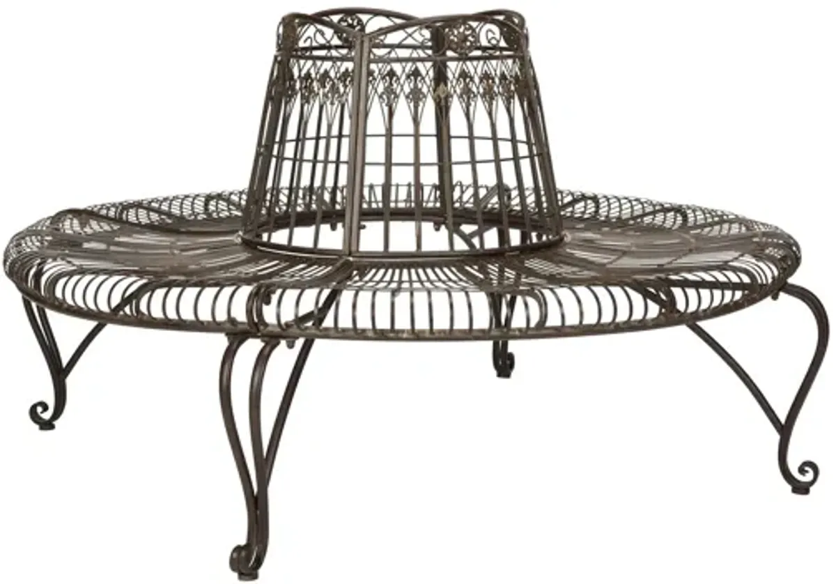 Filbert Round Outdoor Tree Bench
