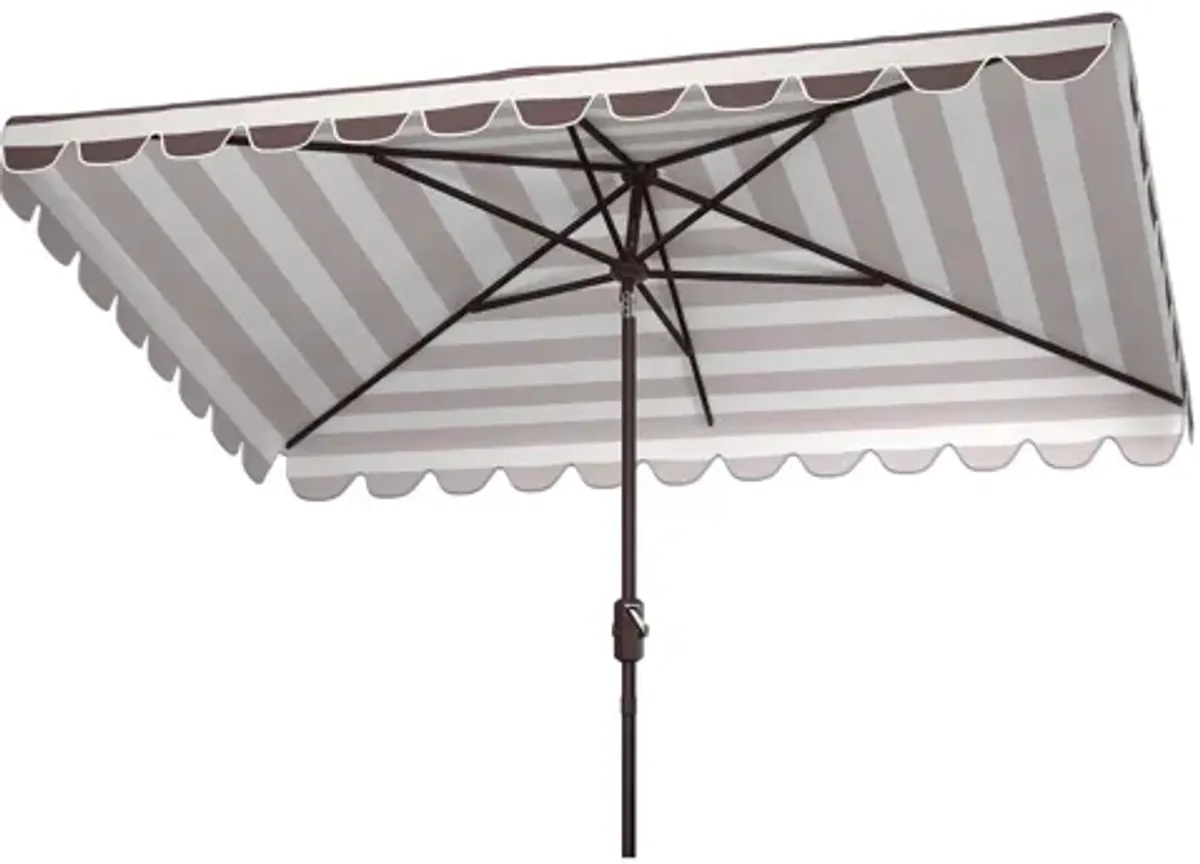 Lavinia Outdoor Rectangular Crank Umbrella