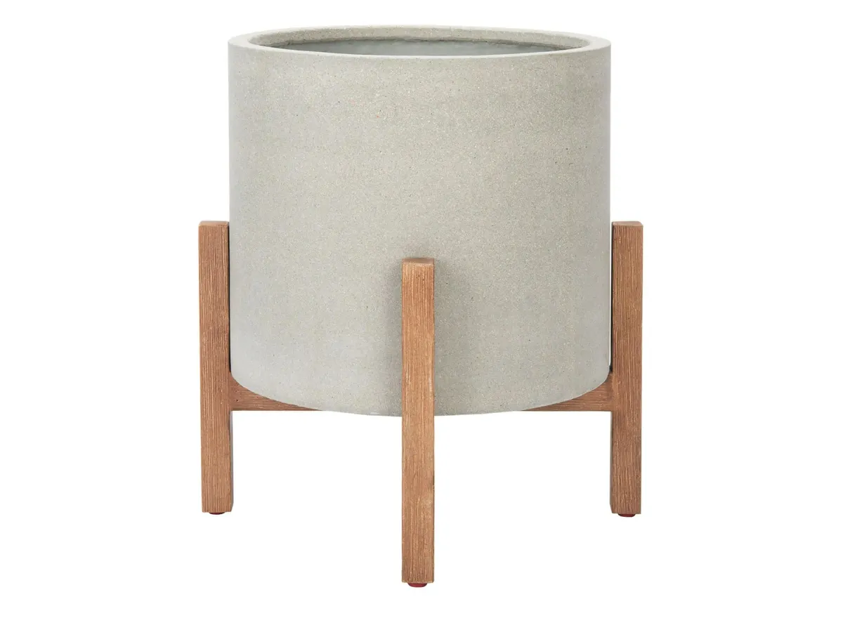 Malcolm Planter in Light Grey by Safavieh