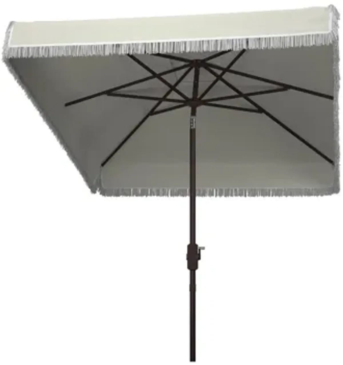 Murphy Fringe Outdoor Square Crank Umbrella