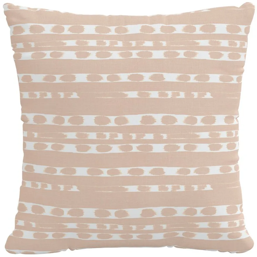 20" Outdoor Himari Pillow in Himari Soft Pink by Skyline