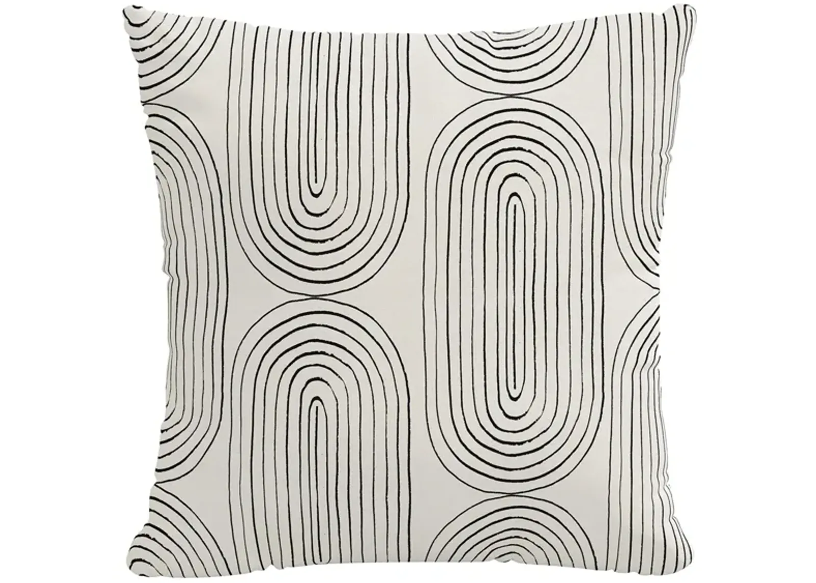 22" Outdoor Oblong Pillow in Oblong Ink by Skyline