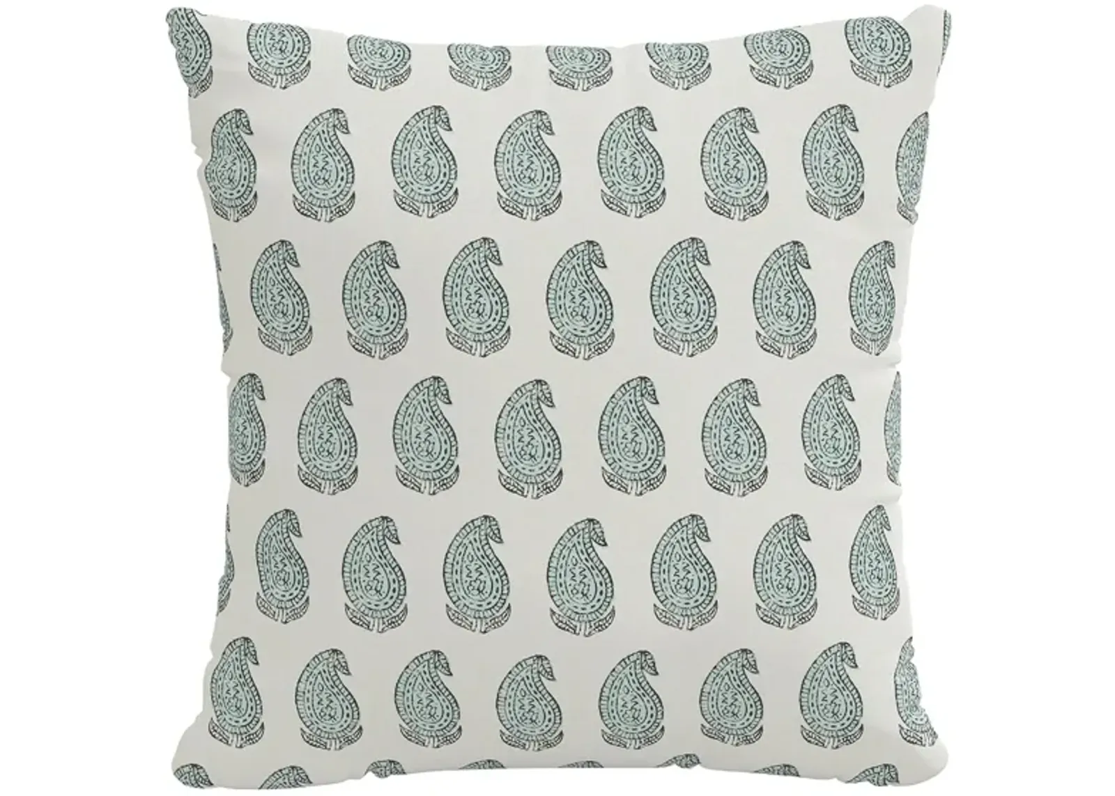 22" Outdoor Zara Mist Pillow in Zara Mist by Skyline