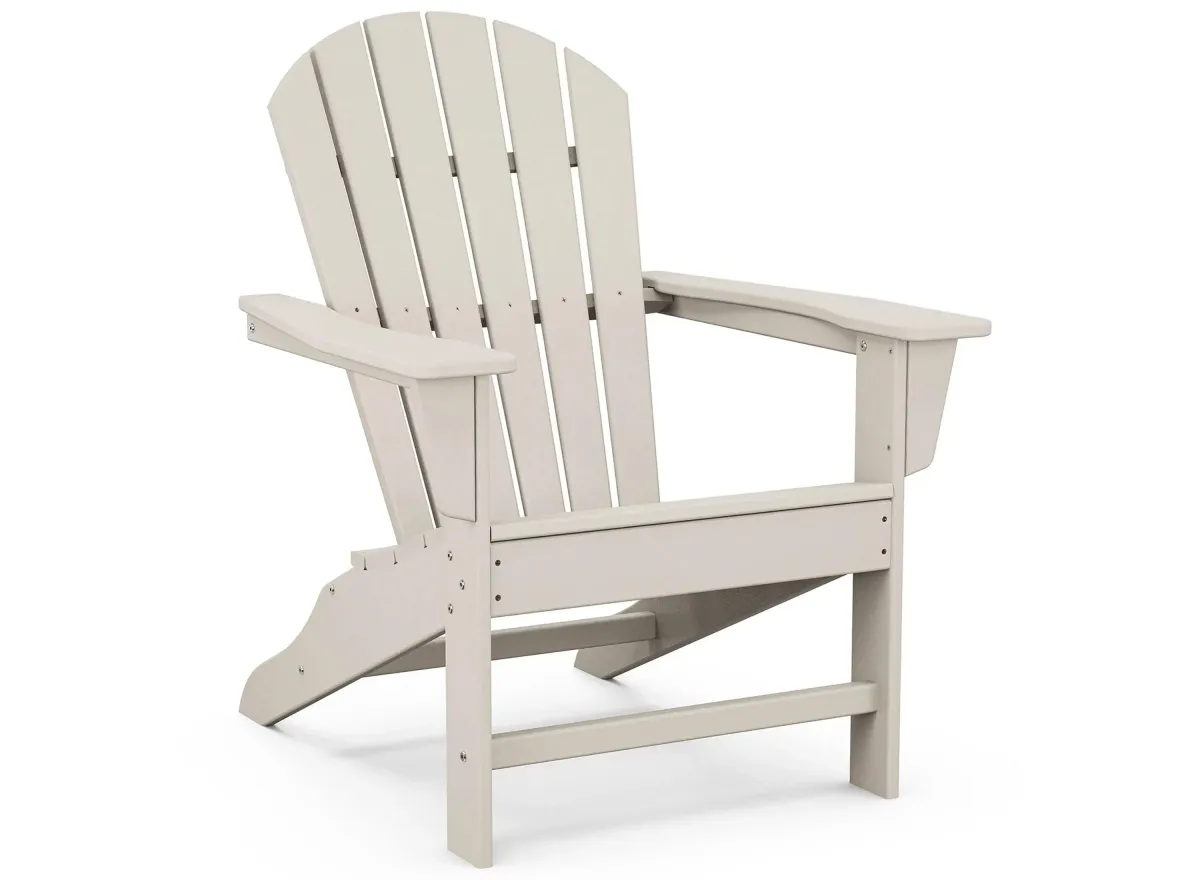 South Beach Adirondack in Sand by Polywood