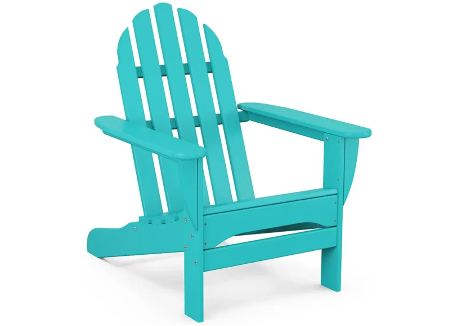 Classic Adirondack Chair in Aruba by Polywood