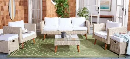 Montclair 6-pc. Patio Set in Lime Green by Safavieh