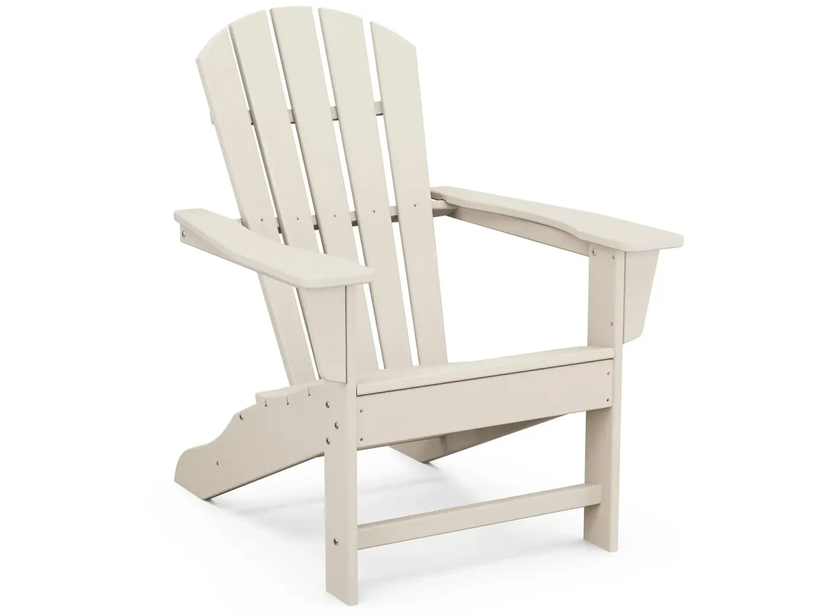 Palm Coast Adirondack in Sand by Polywood