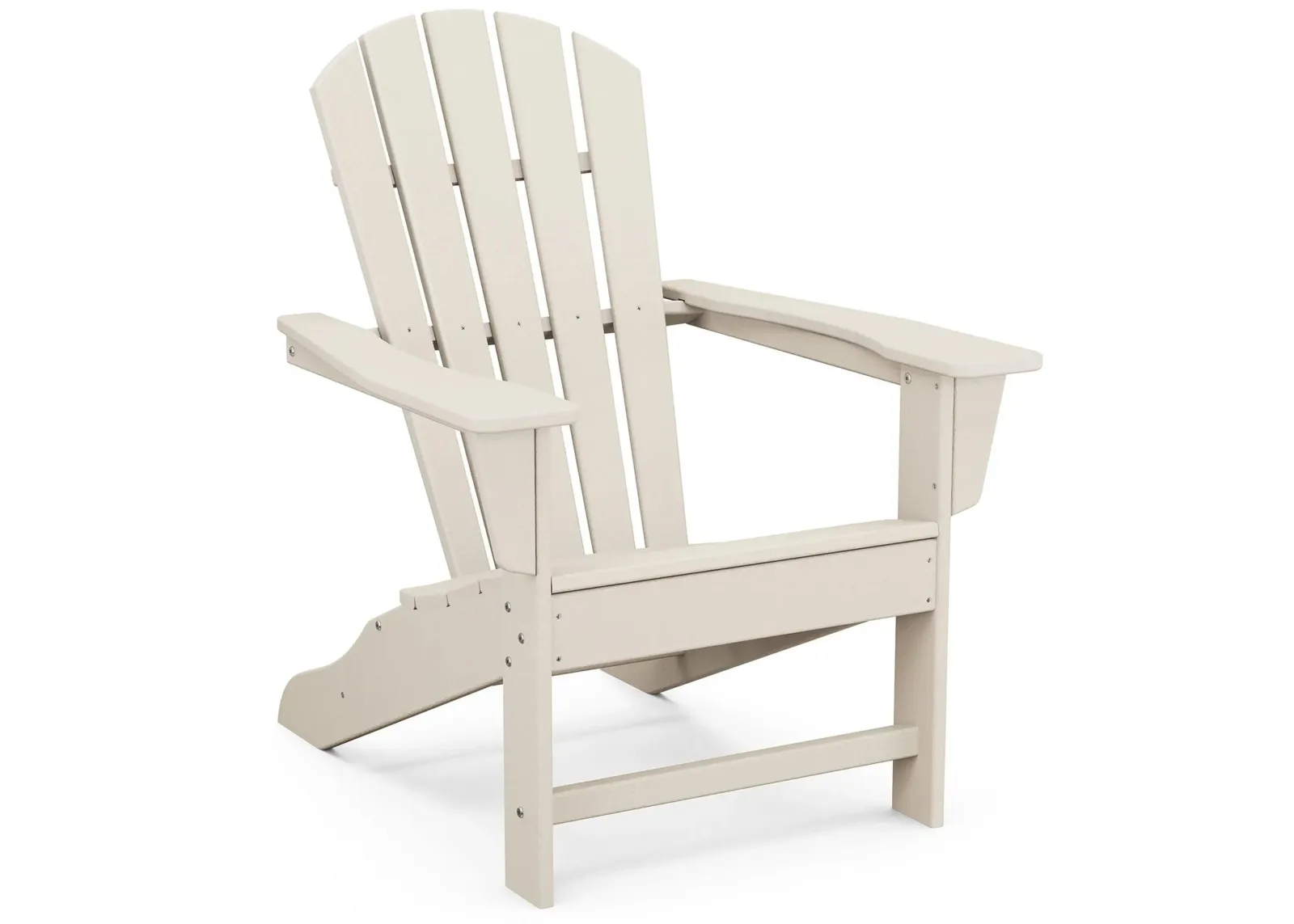 Palm Coast Adirondack in Sand by Polywood