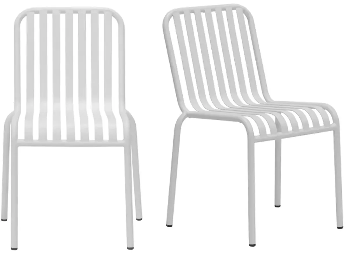Enid Outdoor Side Chair - Set of 2