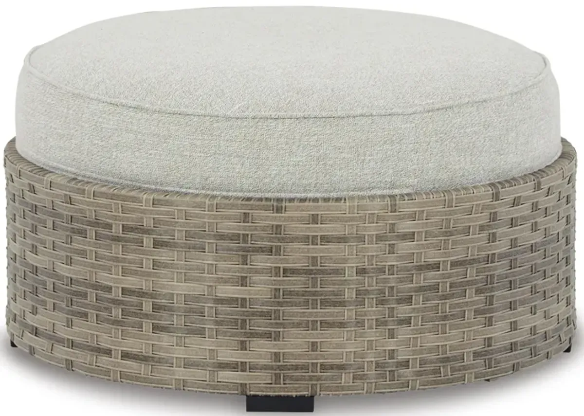 Calworth Outdoor Ottoman in Brown by Ashley Express