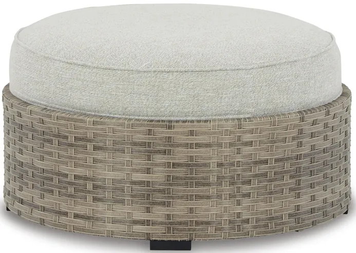 Calworth Outdoor Ottoman in Brown by Ashley Express