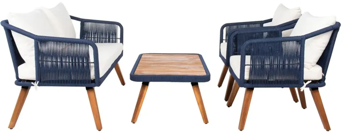 Nason Rope 4 Piece Living Set