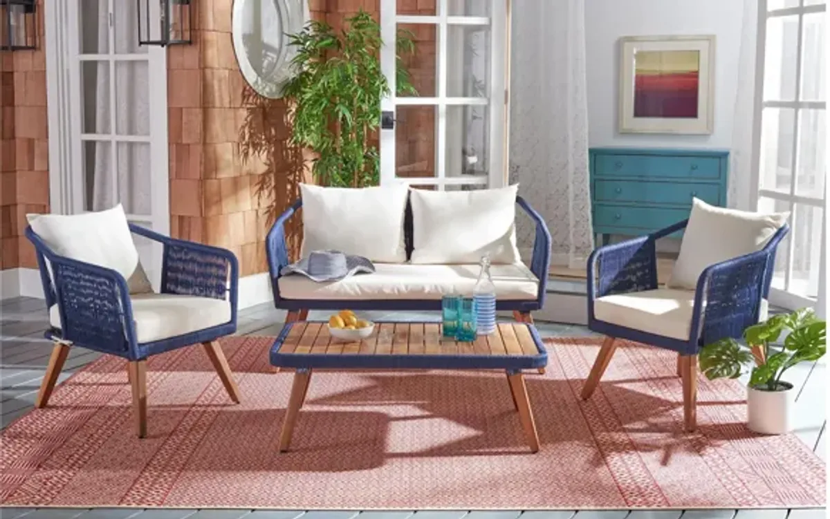 Nason Rope 4 Piece Living Set