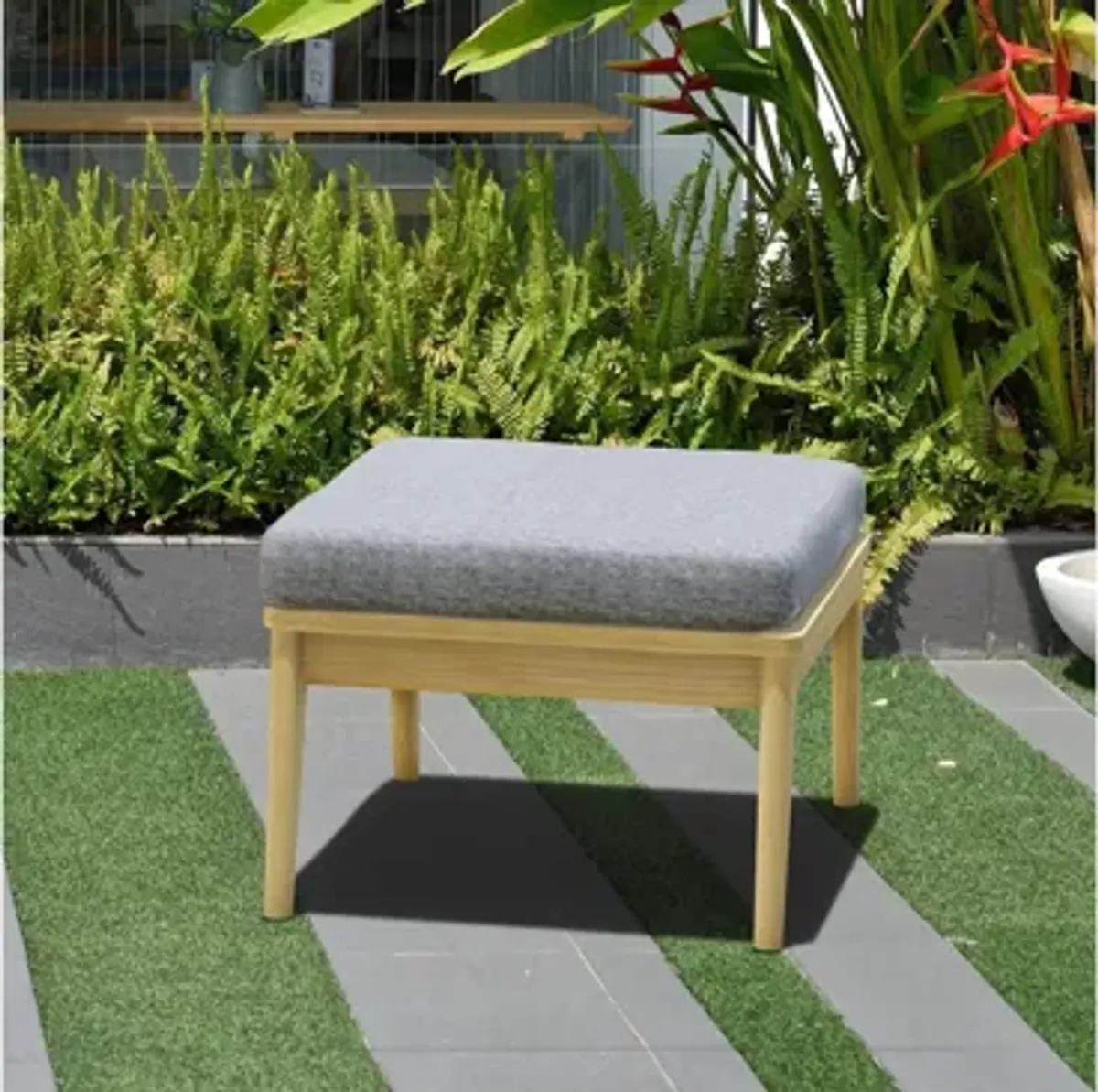 Rhodes Outdoor Ottoman