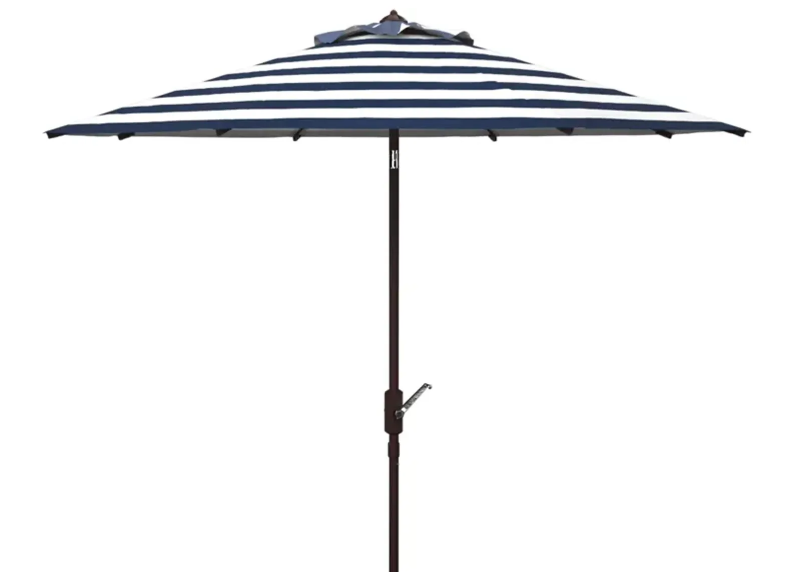 Malibu Fashion Line 11Ft Rnd Umbrella in Black by Safavieh