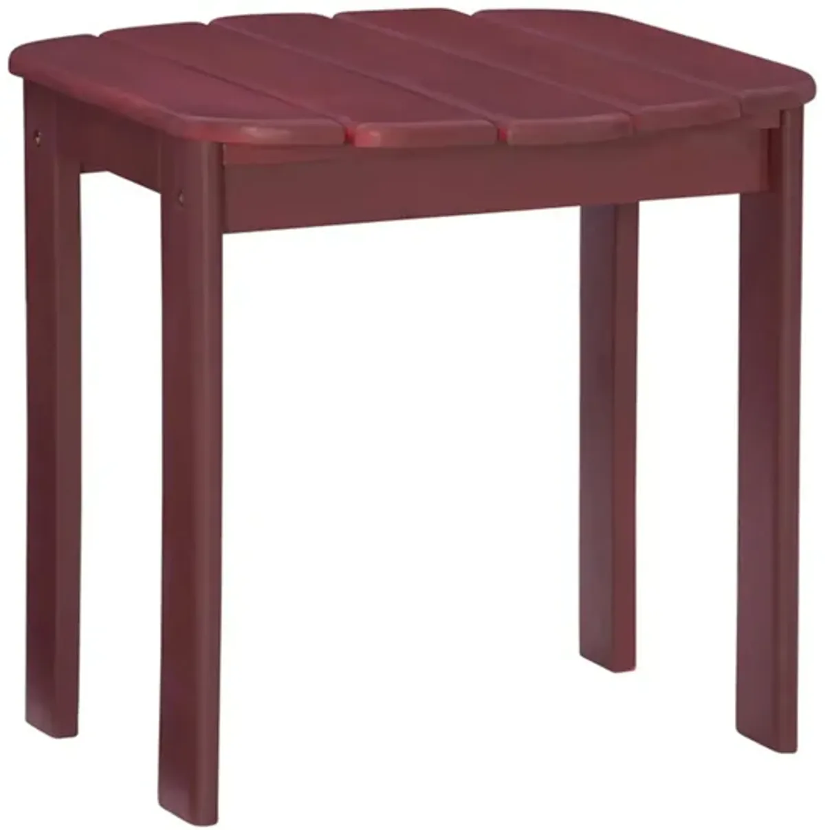 Adirondack End Table in Red by Linon Home Decor