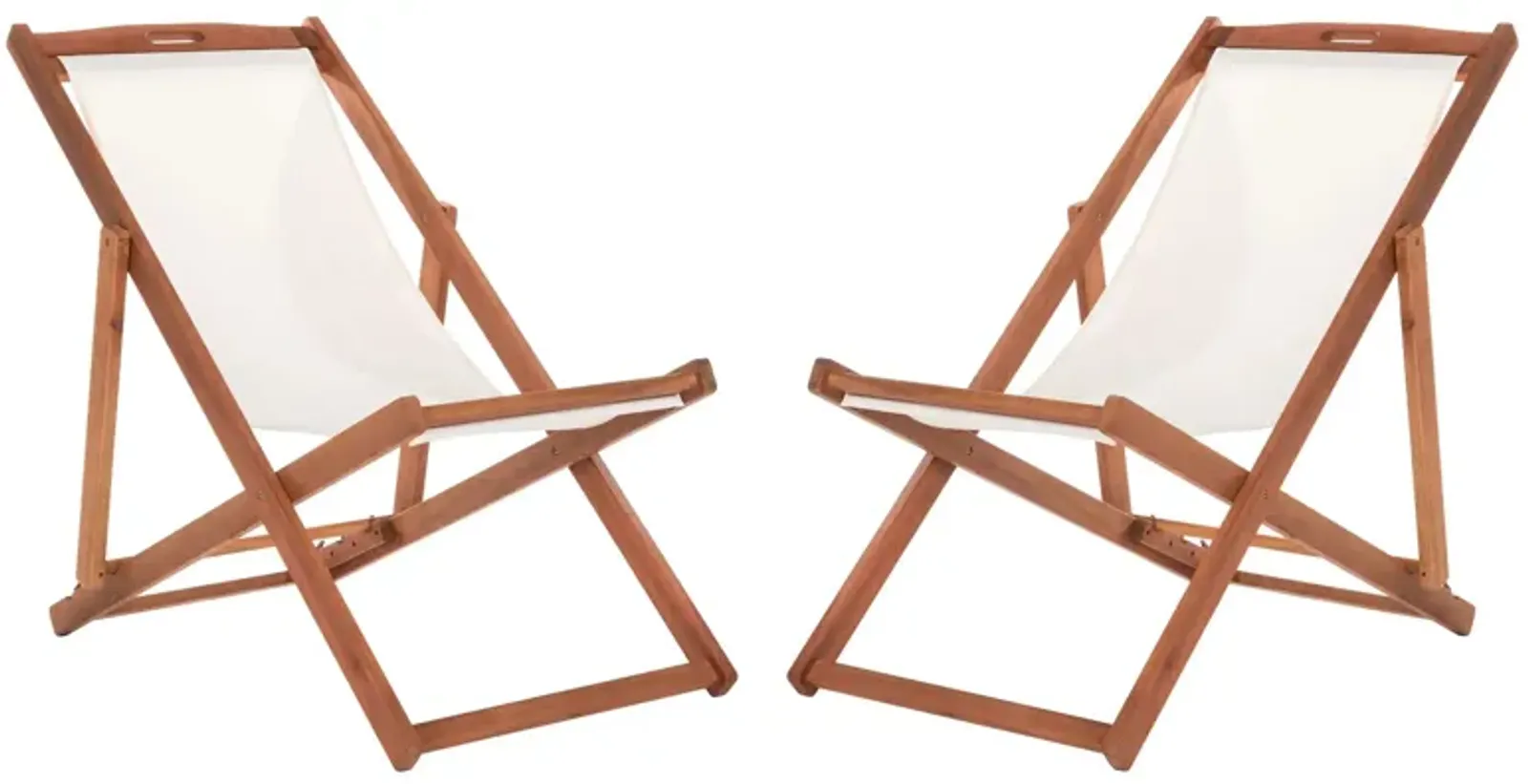 Loren Outdoor Sling Chair - Set of 2