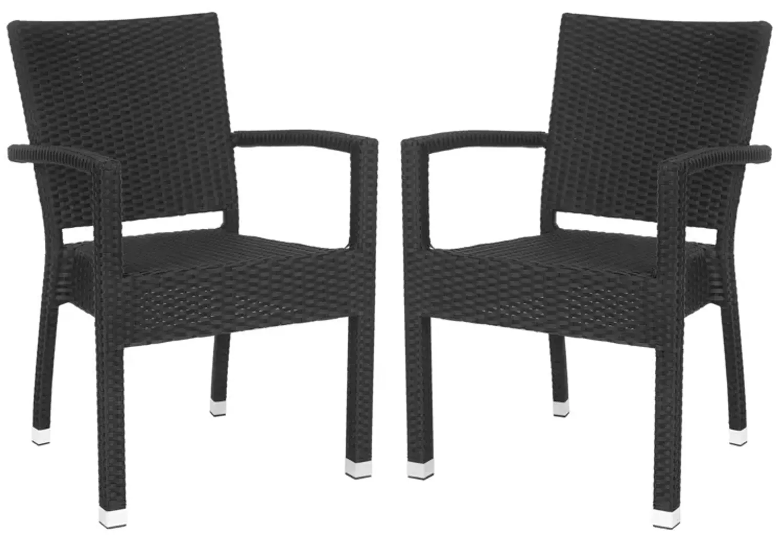 Darryl Outdoor Stacking Arm Chair - Set of 2