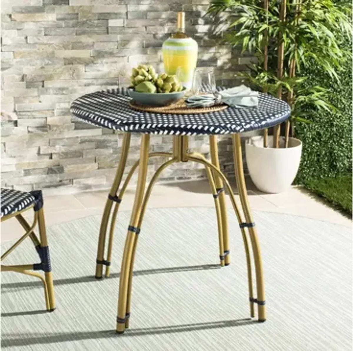 Hikaru Outdoor Rattan Bistro Table