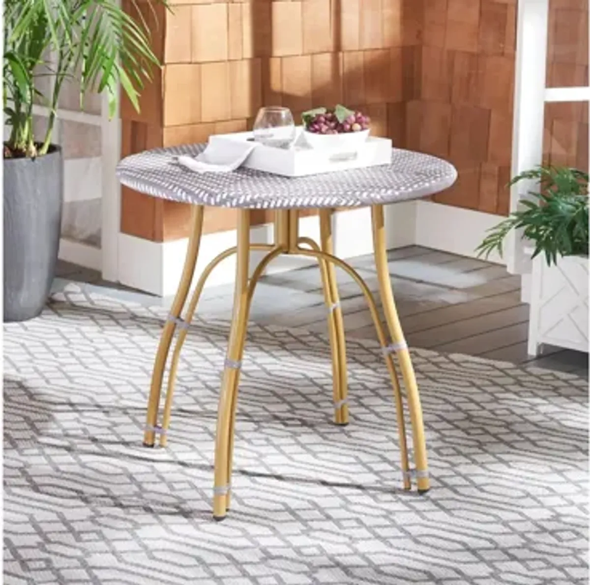 Hikaru Outdoor Rattan Bistro Table