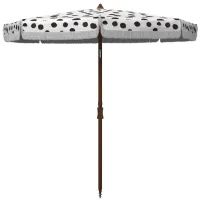 Bradbury 6.5 Ft Umbrella in Aqua by Safavieh