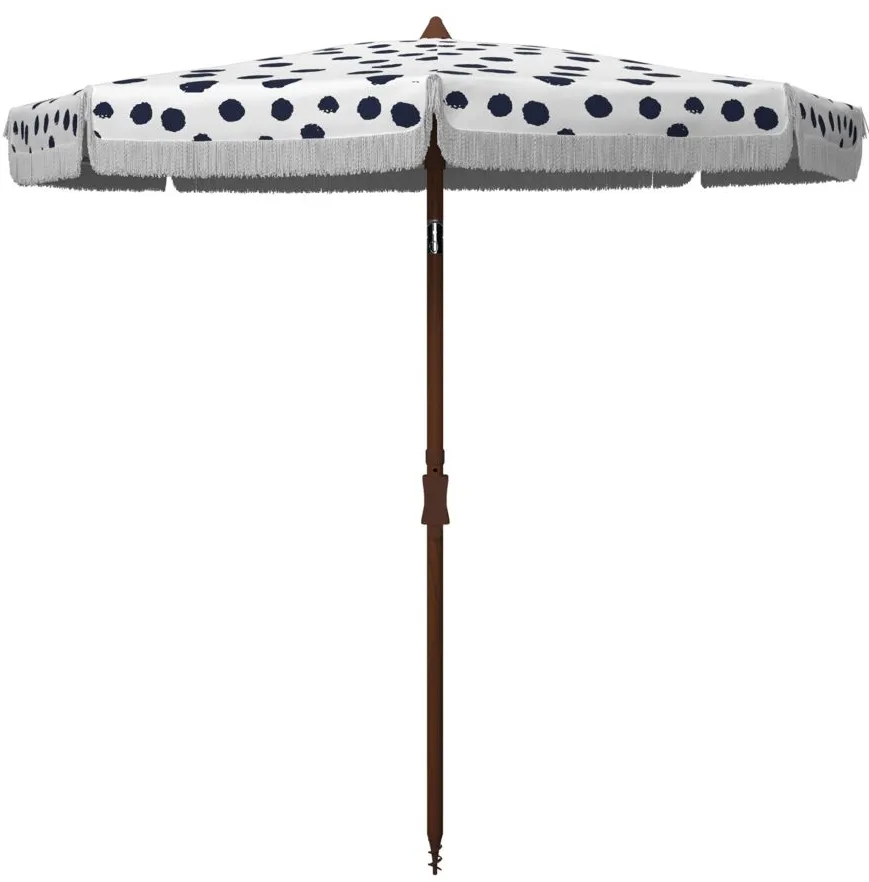 Bradbury 6.5 Ft Umbrella in Turquoise by Safavieh