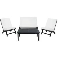 Bishop 4-pc. Patio Set in Gray by Safavieh