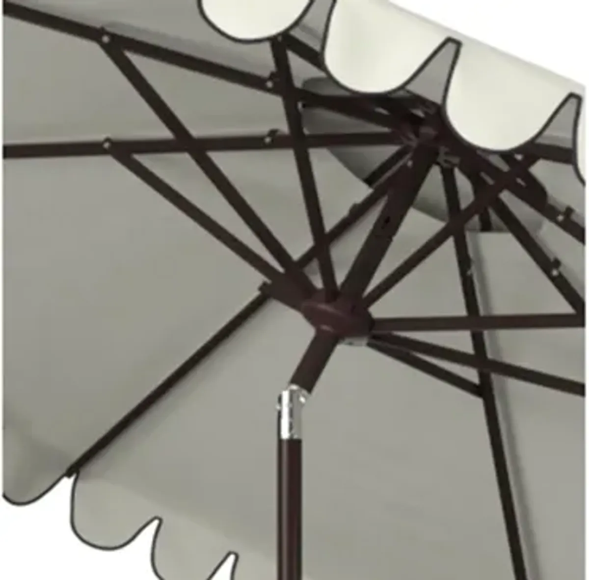 Cloverdale 9Ft Rnd Double Top Crank Umbrella