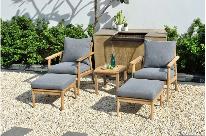 Rhodes Outdoor 5Piece Seating Set