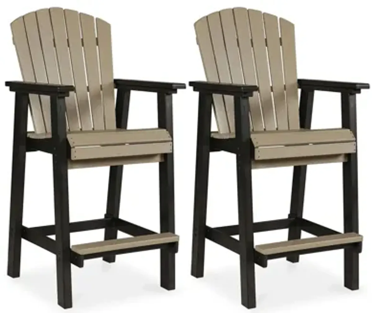 Fairen Trail Outdoor Counter Height Stool- Set of 2