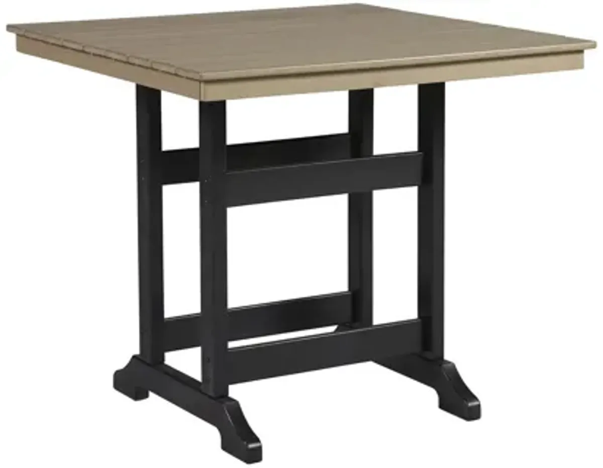 Fairen Trail Outdoor Square Counter Table