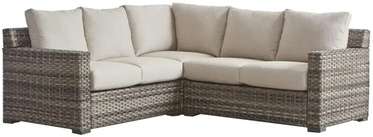 Java 3-pc. Squared Outdoor Sectional