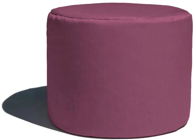 Jana Outdoor Ottoman / Side Table in Beige by Foam Labs