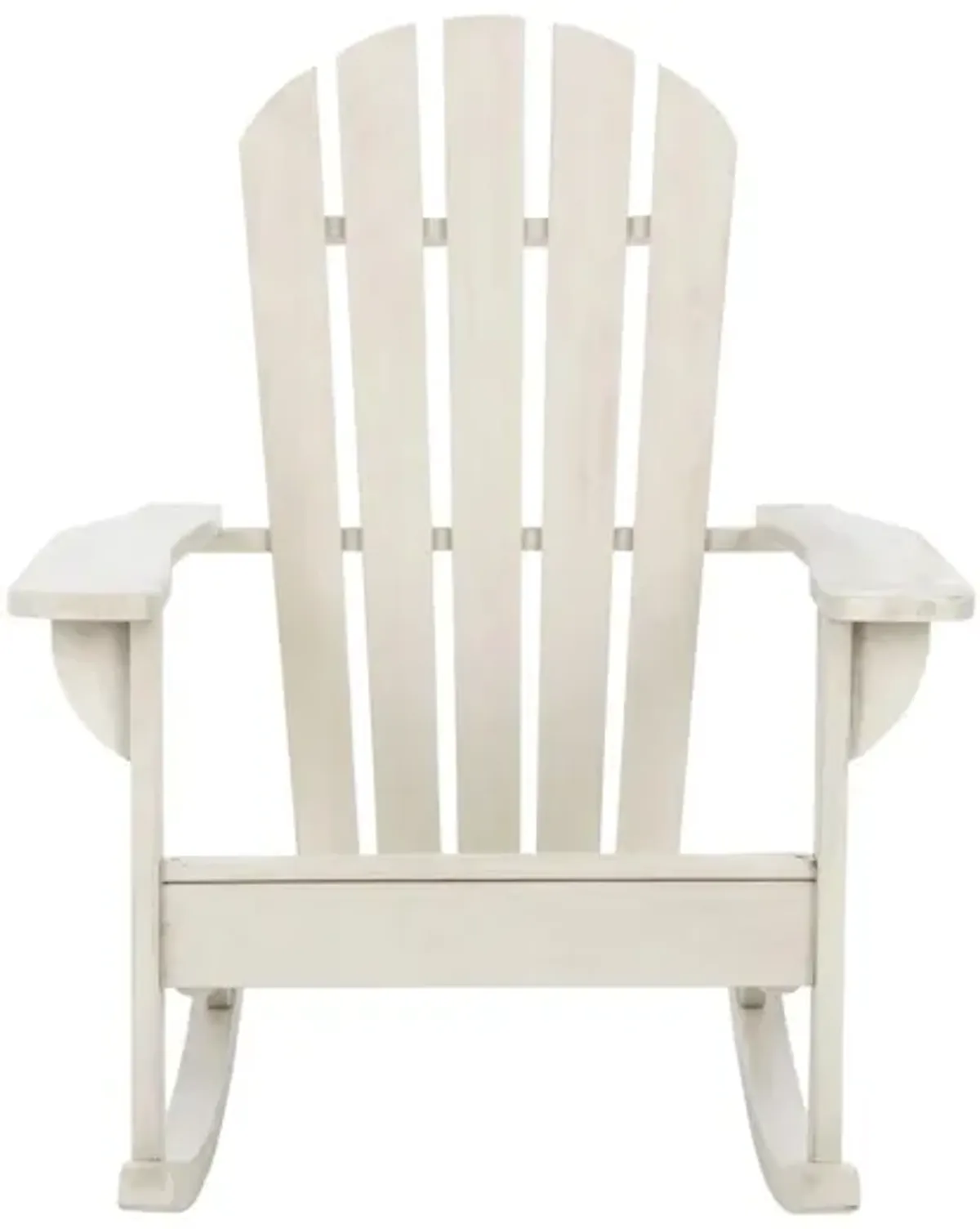 Newton Outdoor Adirondack Rocking Chair in Gray by Safavieh