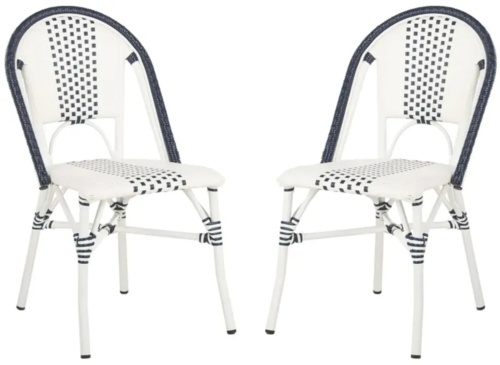 Lorma Outdoor Stackable Chair: Set of 2