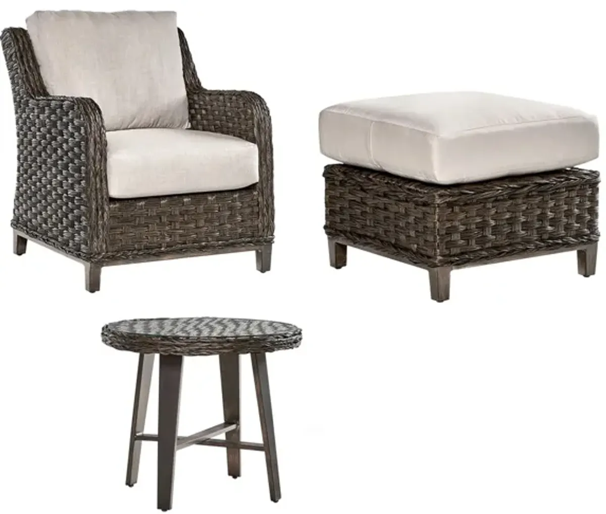 Grand Isle 3-pc. Outdoor Living Chair Set