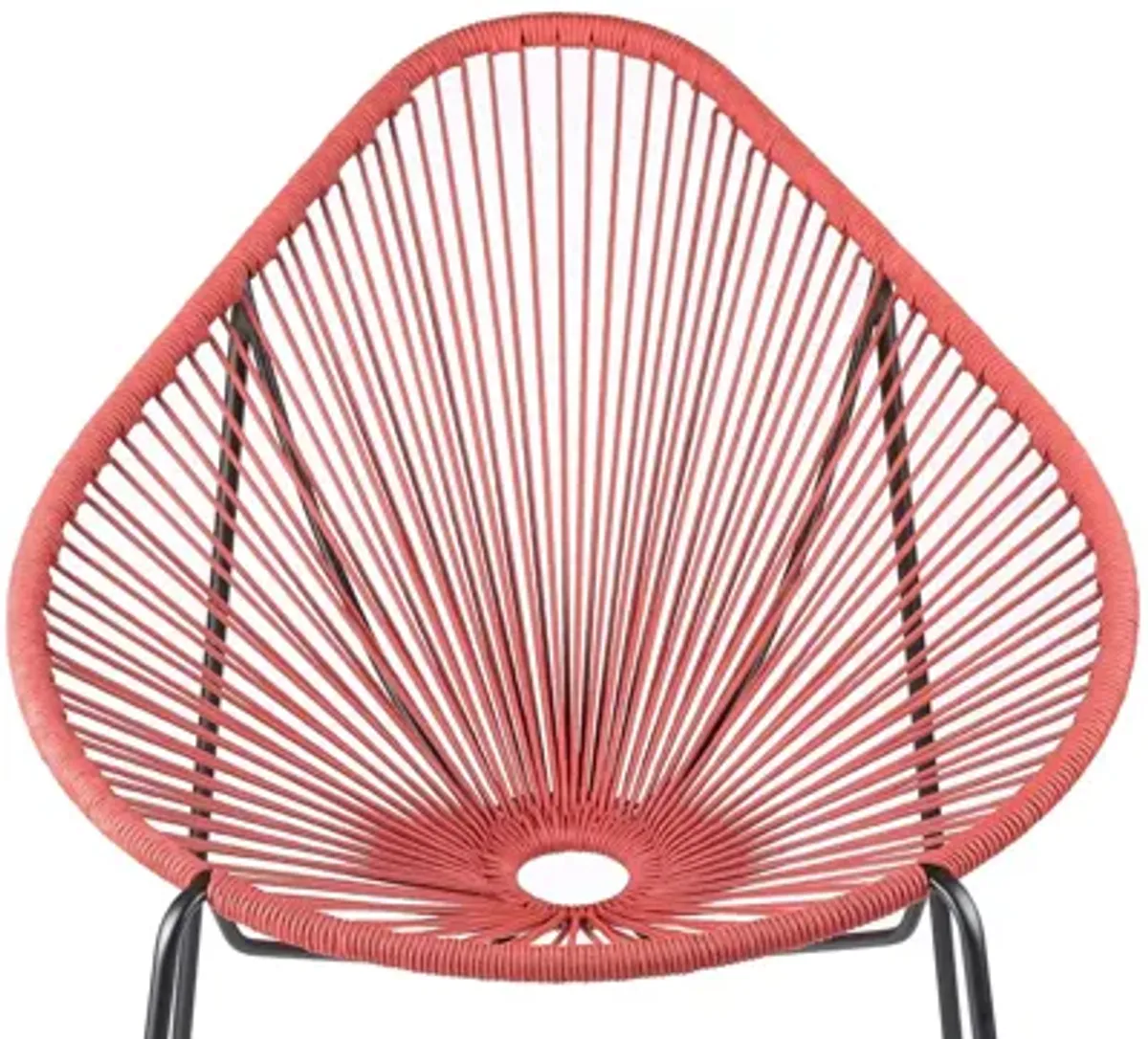 Acapulco Indoor Outdoor Steel Papasan Lounge Chair