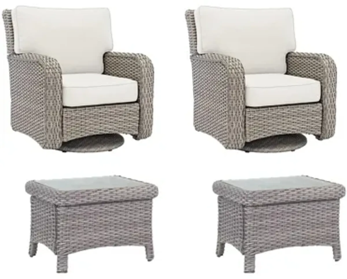 St Tropez 3-pc. Outdoor Living Outdoor Chair Set