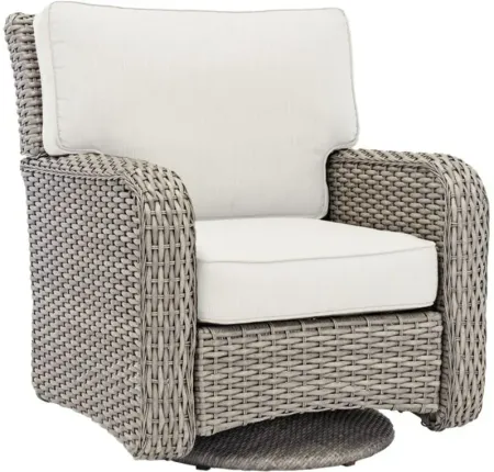 St Tropez 3 Pc Outdoor Living Outdoor Chair Set in Stone by South Sea Outdoor Living