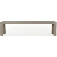 Sonora Outdoor Dining Bench in Weathered Gray by Four Hands