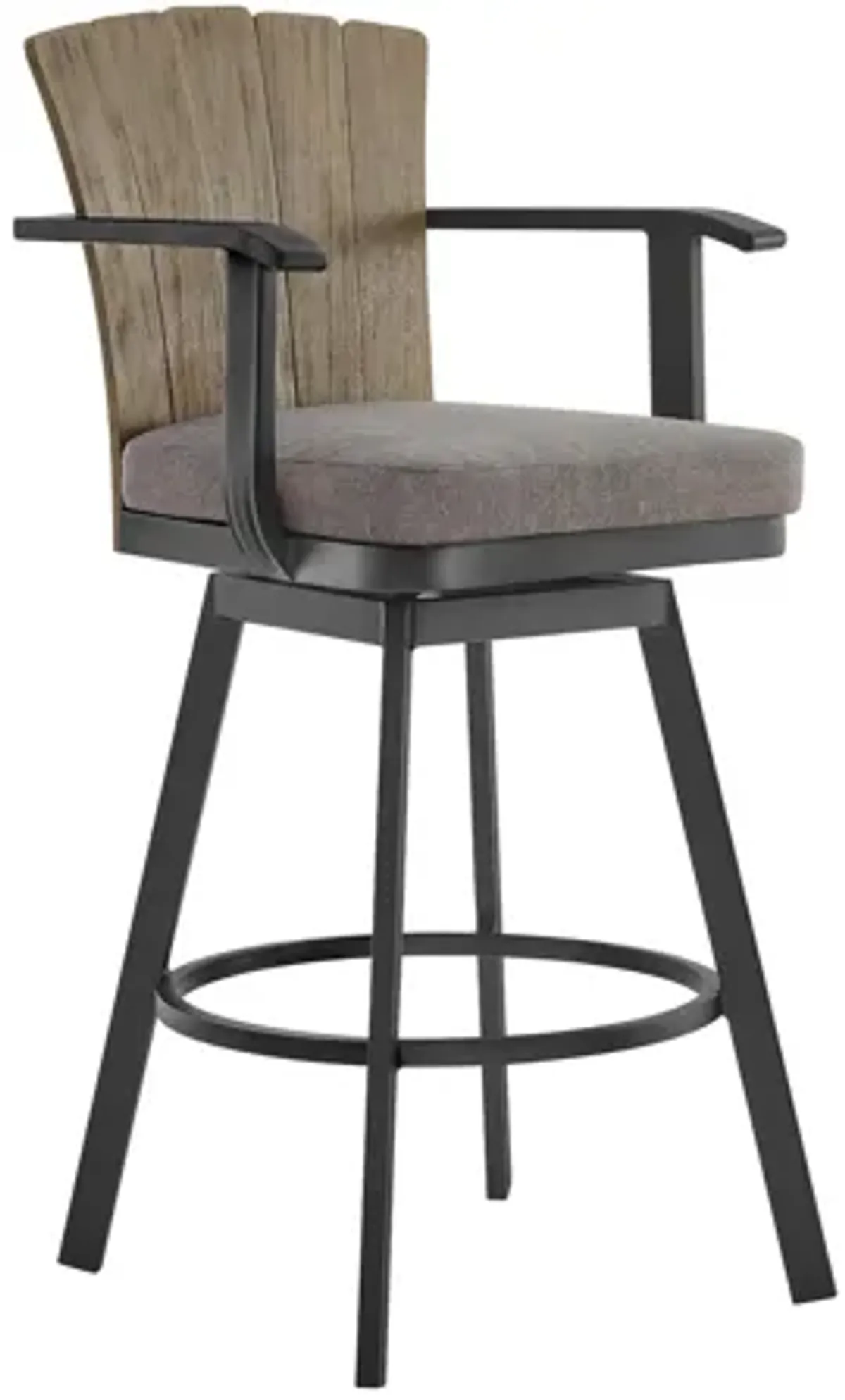 Hazel 44" Outdoor Swivel Bar Stool