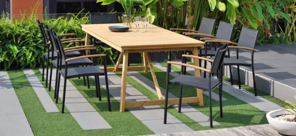 Lifestyle Garden Outdoor 9-pc. Rectangular Dining Set