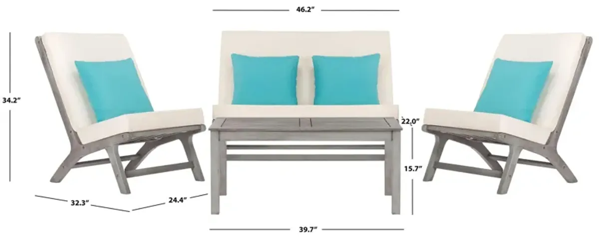 Micha 4-pc. Patio Set