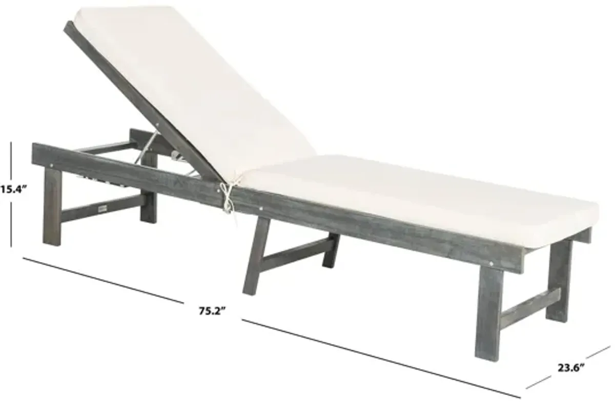 Tia Outdoor Chaise Lounge Chair