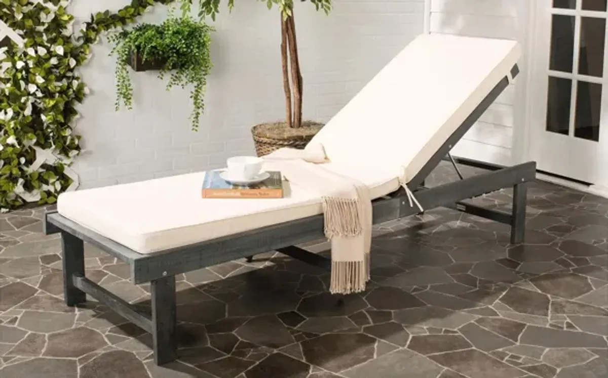 Tia Outdoor Chaise Lounge Chair