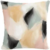 22" Outdoor Abstract Shapes Cloud Pillow in Abstract Shapes Cloud by Skyline