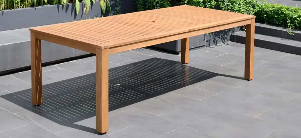 Amazonia Outdoor Teak Rectangular Dining Table