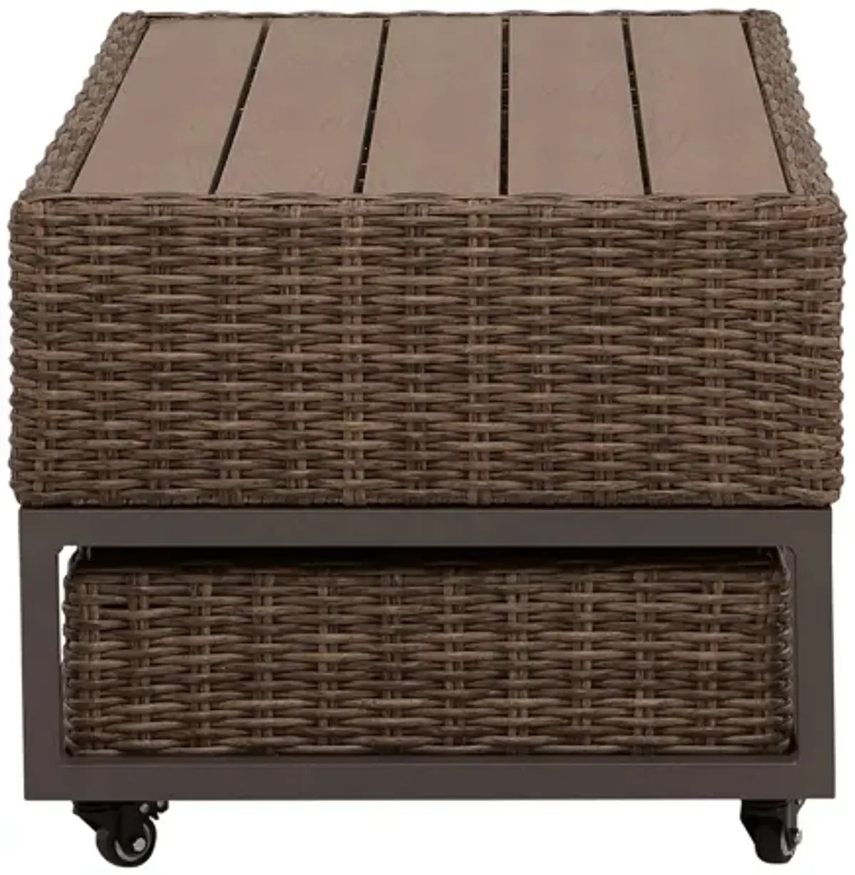 Takumi Outdoor Cocktail Table w/ Storage