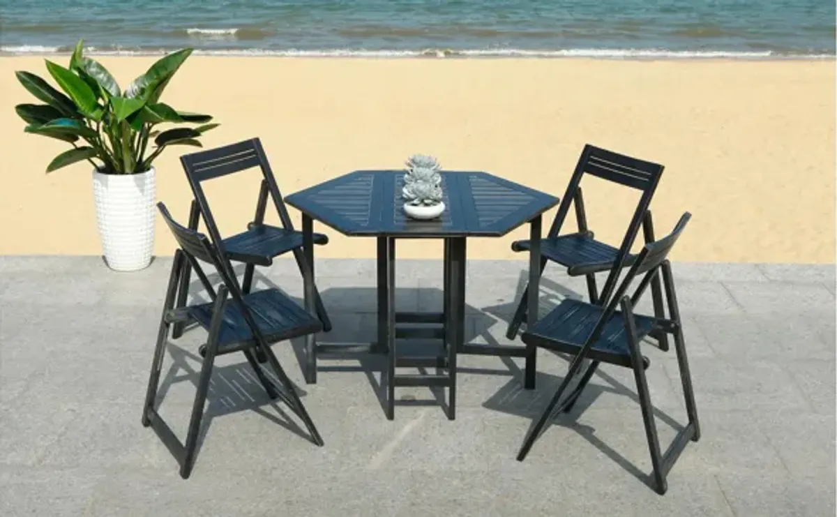 Julyvia Outdoor Table And 4 Chairs